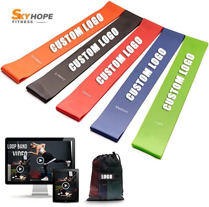 Loop Elastis Resistance Band Lateks